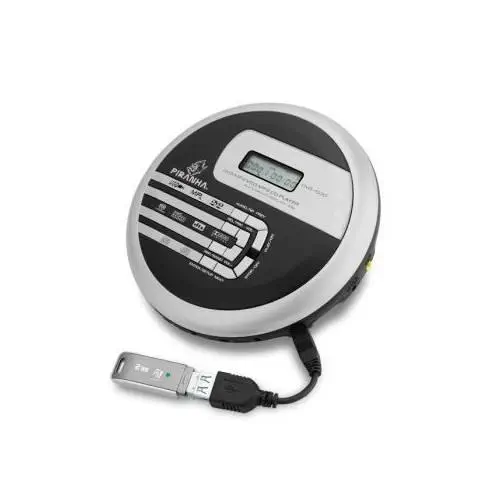 PIRANHA PORTATİF DVD OYNATICI+DIVX+VCD+MP3 DISCMAN