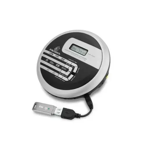 PIRANHA PORTATİF DVD OYNATICI+DIVX+VCD+MP3 DISCMAN