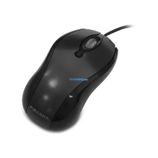 PIRANHA DRAGON Q TYPE KART OK. MOUSE USB SİYAH