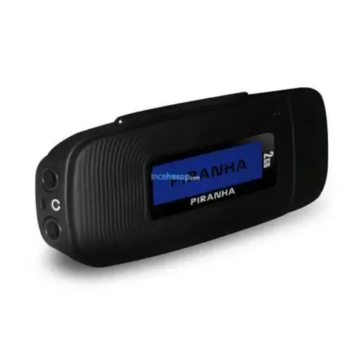 PIRANHA GHOST PLUS 2GB DİJİTAL MP3 GRİ