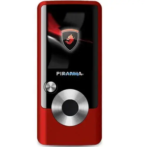 PIRANHA KING PLUS 2GB DİJİTAL MP4 (Kırmızı)