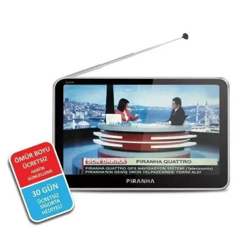 Piranha Avatar 5.0  inch Gps + Tv + Bluetooth +Fm Navigasyon