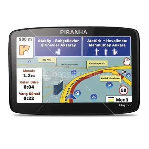Piranha Raptor  4.3″ Gps Navigasyon