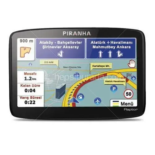 Piranha Raptor  4.3″ Gps Navigasyon