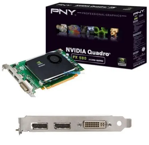PNY QUADRO FX580(128Bit) 512MB GDDR3 16X