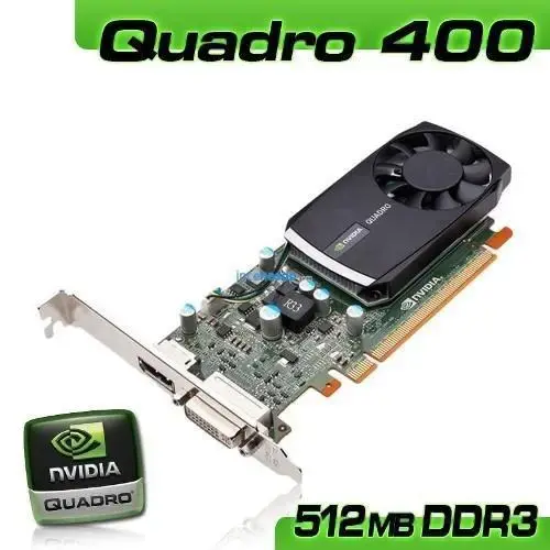 PNY Quadro VCQ400-PB (64 Bit) 512 mb GDdr3 Dvi+dp(lp