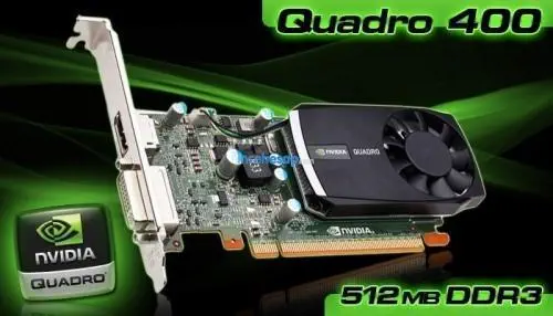 PNY Quadro VCQ400-PB (64 Bit) 512 mb GDdr3 Dvi+dp(lp