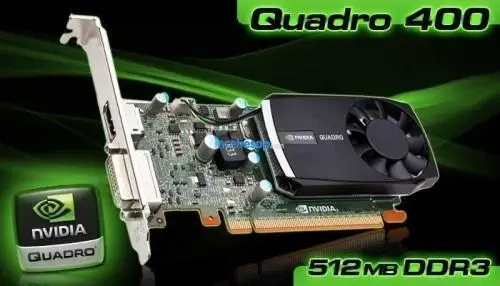 PNY Quadro VCQ400-PB (64 Bit) 512 mb GDdr3 Dvi+dp(lp