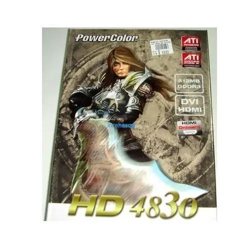 POWERCOLOR HD4830 (256Bit) 1GB GDDR3 DVI HDMI 16X