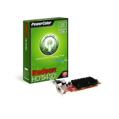 Powercolor HD5450(64 Bit) 1GB Ddr3 Crt Dvi Hdmi