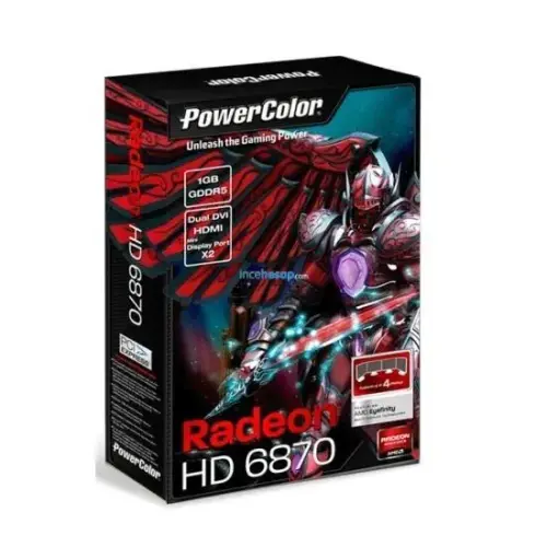 POWERCOLOR HD6870(256Bit) 1GB GDDR5 HDMI 2DVI 16X