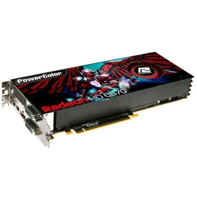 POWERCOLOR HD6870(256Bit) 1GB GDDR5 HDMI 2DVI 16X