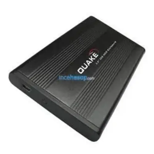 QUAKE GD25604 2.5 USB 2.0 SATA SİYAH HDD KUTUSU