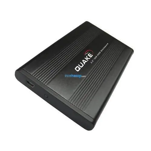 QUAKE GD25640 2.5 USB 2.0 IDE SİYAH HDD KUTUSU