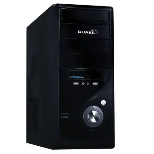 QUAKE 2013A 230W SİYAH ATX KASA 