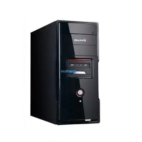 QUAKE 1282B ATX KASA SİYAH 230W