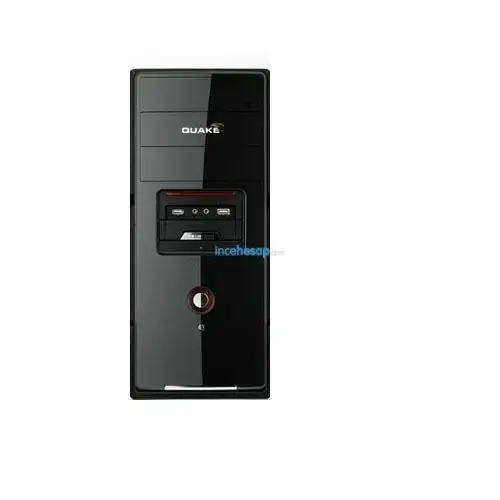 QUAKE 1282B ATX KASA SİYAH 230W
