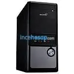 QUAKE T738B ATX KASA SİYAH/GÜMÜŞ 350W