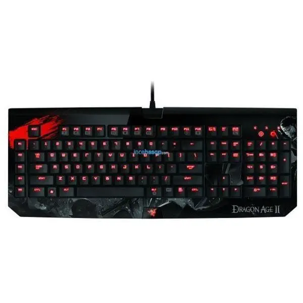 Razer Blackwidow-Ultimate Dragon Age II Edition Aydınlatmalı Mekanik Klavye (İngilizce)