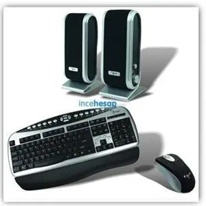 REXPO RKMS-105 KLAVYE+MOUSE+SPEAKER SET
