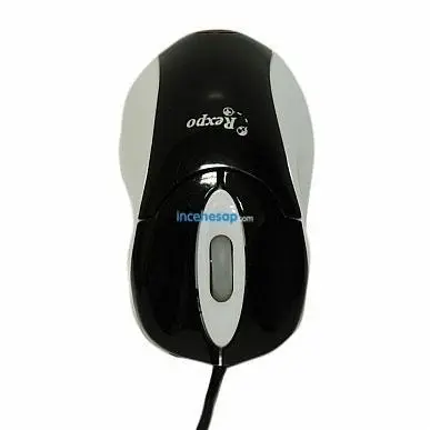REXPO HPM028 SİYAH BEYAZ OPTİK MOUSE 