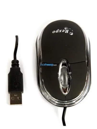 REXPO HPM010 OPTİC MOUSE USB/PC2 COMBO