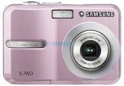 SAMSUNG S760 7.2 MP PEMBE DİJİTAL FOTOĞRAF MAKİNESİ