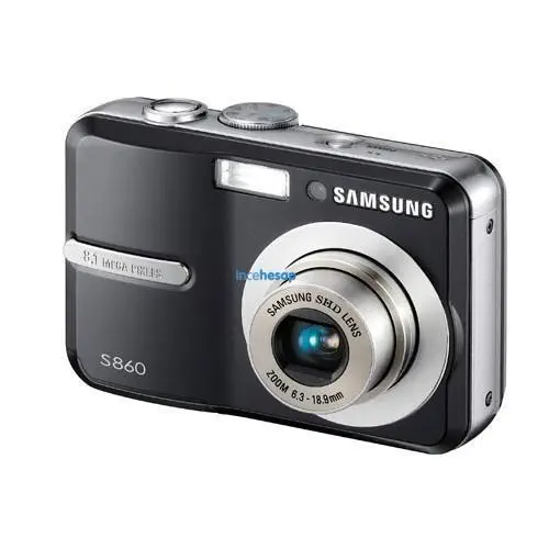 SAMSUNG S860 8.1 MP SİYAH DİJİTAL FOTOĞRAF MAKİNESİ