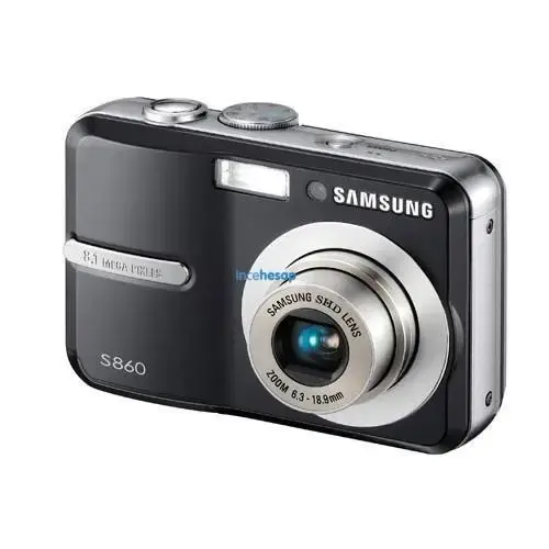 SAMSUNG S860 8.1 MP SİYAH DİJİTAL FOTOĞRAF MAKİNESİ