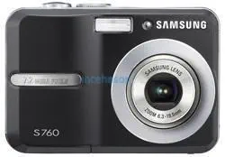 SAMSUNG S760 7.2MP 3X OPT. 2.4 LCD GRİ D. FOTOĞRAF MAK.