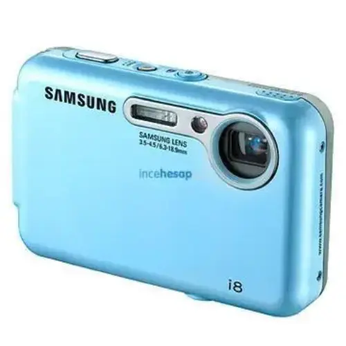 SAMSUNG DIGIMAX i8 8.2 MP 3X MAVİ 2.7 LCD DİJİTAL FOTO MAK. 