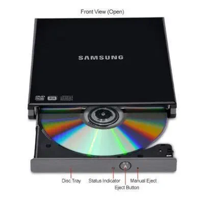 Samsung DVD-Rw Slim Harici Siyah USB
