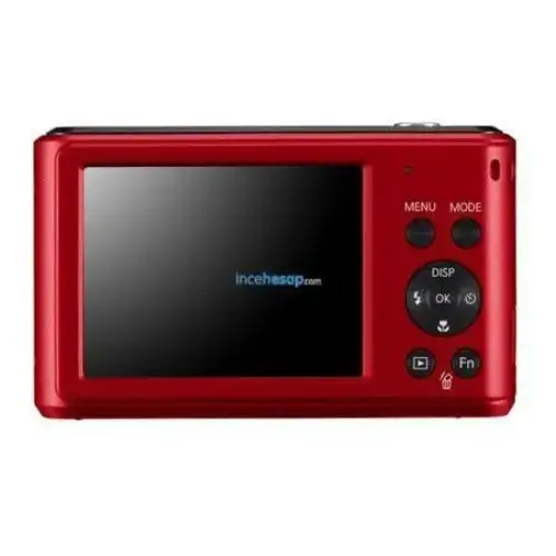 Samsung ES90 Fotoğraf Makinesi Kırmızı