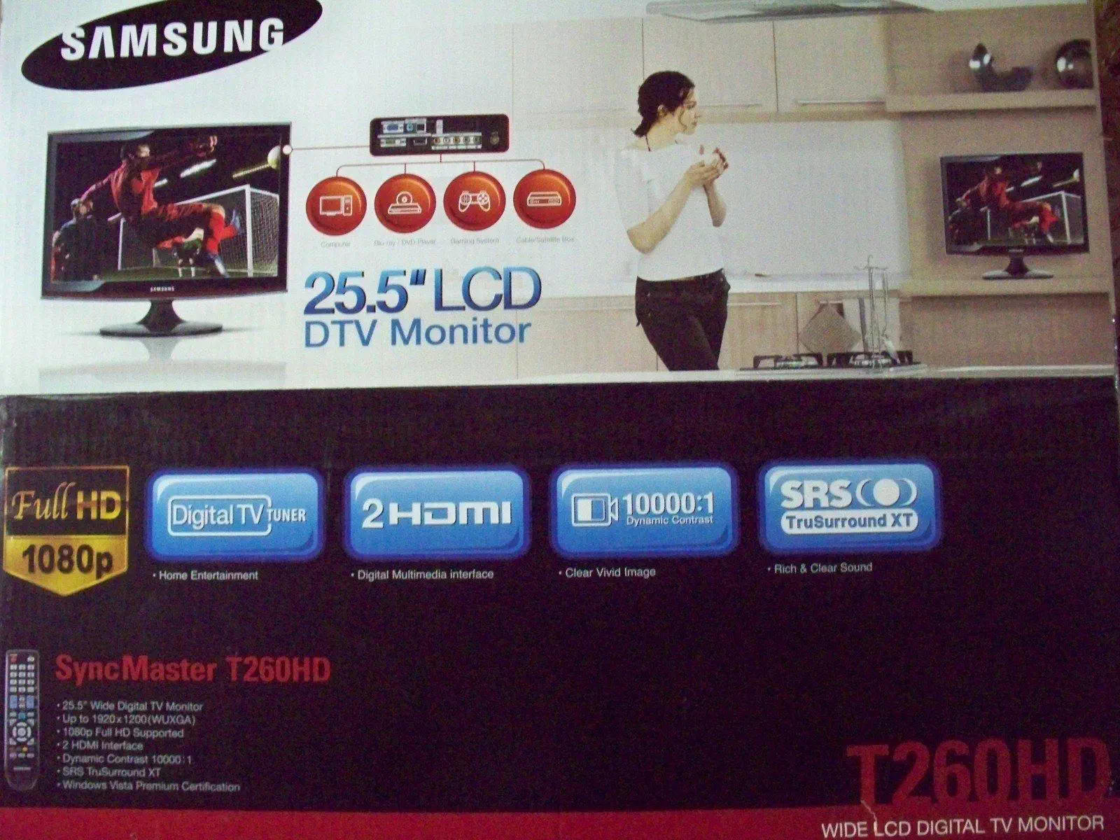 SAMSUNG T260HD 26″ LCD MONİTÖR