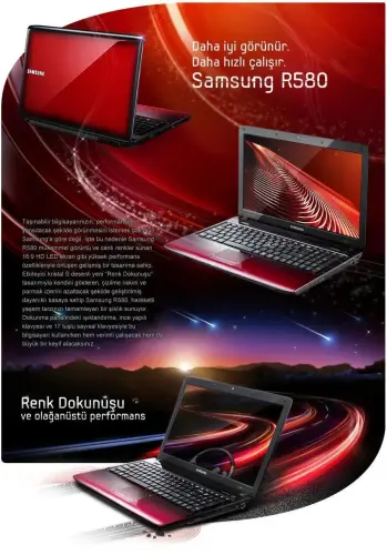 SAMSUNG R580-JS01TR NOTEBOOK