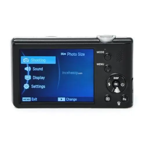 Samsung PL210 Dijital Fotoğraf Makinesi Siyah