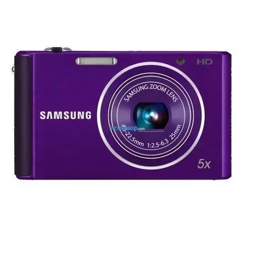 Samsung ST77 Dijital Fotoğraf Makinesi Mor(4GB Kart+Çanta Hediyeli)