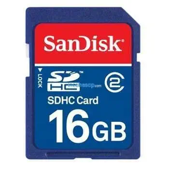 16 GB SD SDHC Card SDSDB-016G-B35 Sandisk