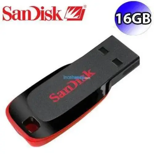 Sandisk 16 GB USB 2.0 Cruzer Blade