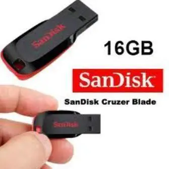 Sandisk 16 GB USB 2.0 Cruzer Blade