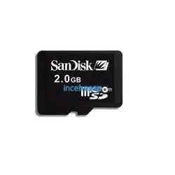 SANDISK 2 GB TRANS FLASH/MICRO SD CARD 
