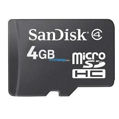 4 GB Micro SDHC Card SDSDQM-004G-B35N Sandisk