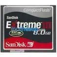 SANDISK 8 GB EXTREME III COMPACT FLASH HAFIZA KARTI