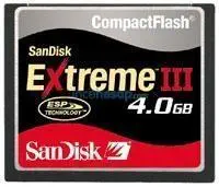 SANDISK 8 GB EXTREME III COMPACT FLASH HAFIZA KARTI