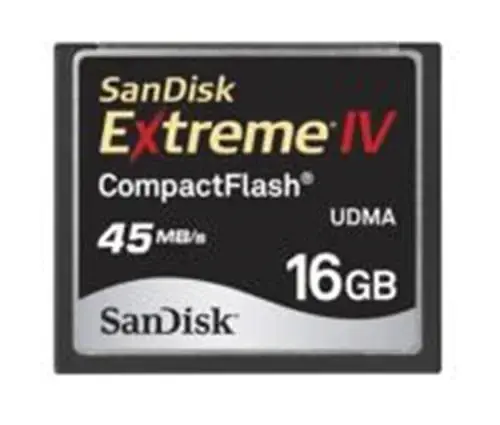SANDISK 16 GB CF EXTREME III COMPACT FLASH KART