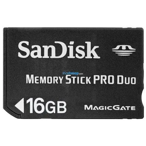16 GB MS MEMORY STICK PRO DUO SDMSPD-016G-B35 SAN