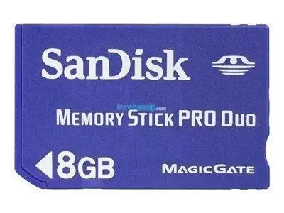 8 GB MS MEMORY STICK PRO DUO SDMSPD-008G-B35 SANDISK