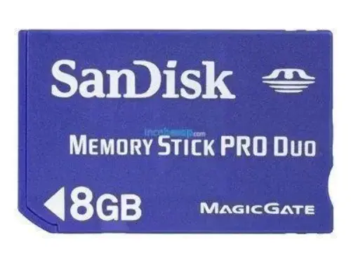 8 GB MS MEMORY STICK PRO DUO SDMSPD-008G-B35 SANDISK