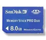 SANDISK 2 GB PRO DUO MEMORY STICK
