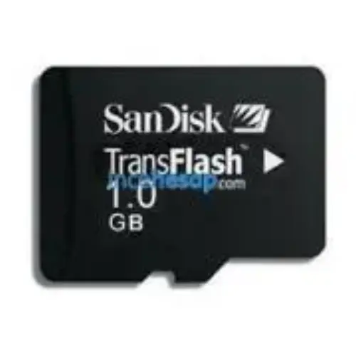 SANDISK 1 GB TRANS FLASH/MICRO SD CARD